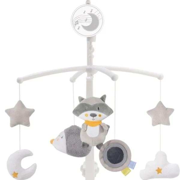 Konig Kids - Móvil para cuna con música, no requiere baterías